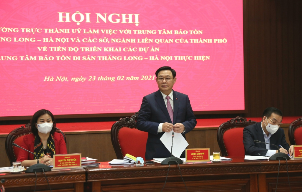 Đưa Khu di tích Hoàng thành Thăng Long trở thành công viên di sản